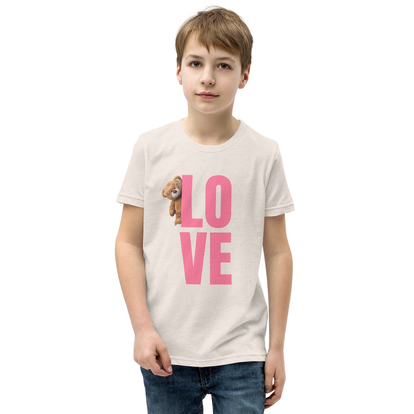 love bear - Youth Staple Tee | Bella + Canvas 3001Y