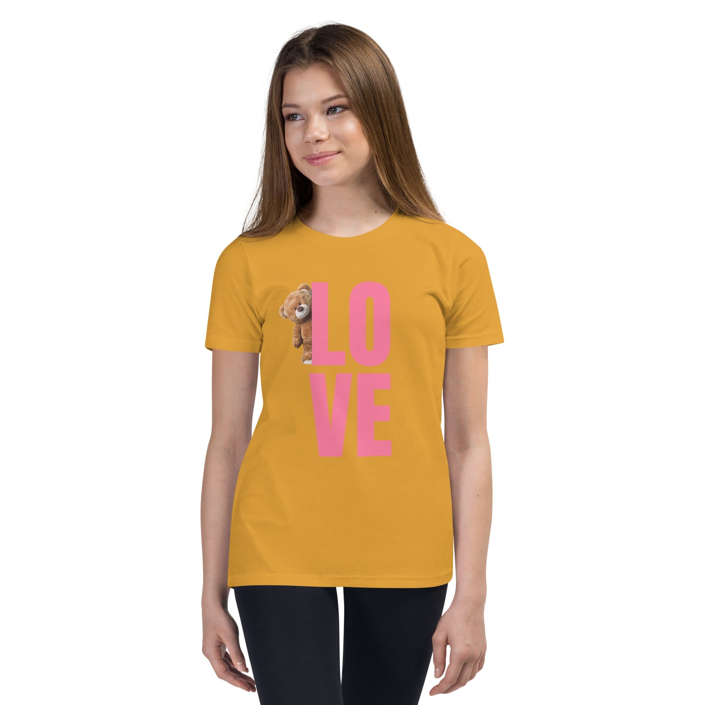 love bear - Youth Staple Tee | Bella + Canvas 3001Y