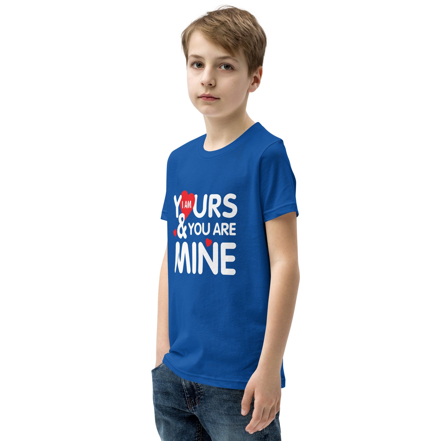 i am yours & you are mine | Youth Staple Tee | Bella + Canvas 3001Y